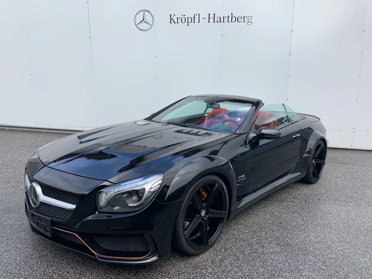 Mercedes-Benz SL 55 AMG Roadster AMG Xenon AUT COM Klima PTS Negru - 2