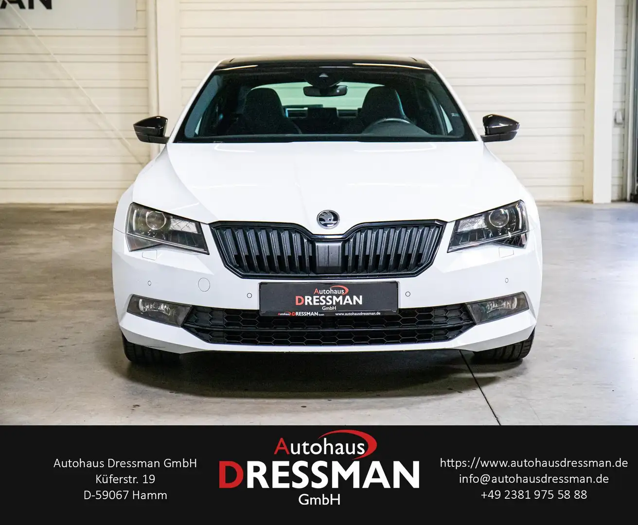 Skoda Superb Sportline Lim 1,8 TSI ACC PANO CANTON AHK Weiß - 2