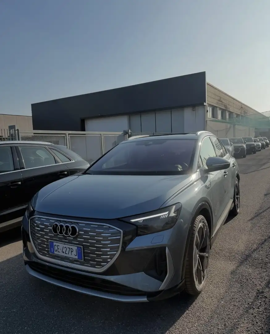 Audi Q4 e-tron AUDI Q4 E-TRON 50 S-LINE EDITION QUATTRO 299Cv Blu/Azzurro - 1