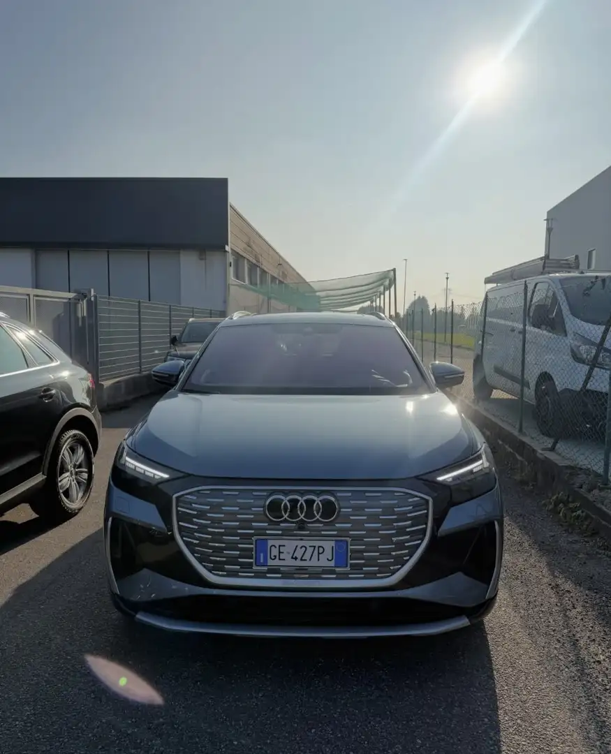 Audi Q4 e-tron AUDI Q4 E-TRON 50 S-LINE EDITION QUATTRO 299Cv Blu/Azzurro - 2