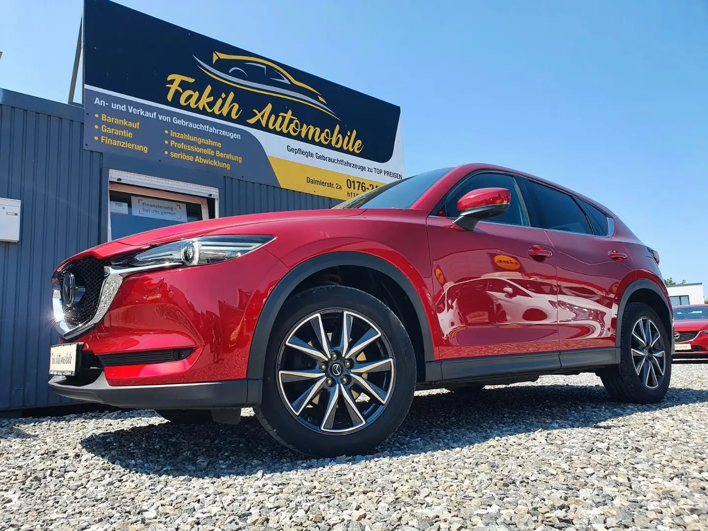 Mazda CX-5 Sports-Line AWD AHK Autom. Navi BOSE Leder Rot - 1