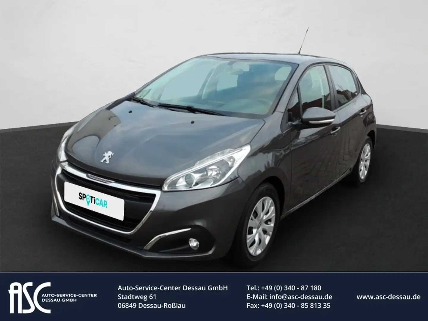 Peugeot 208 ACT PURETE 82 5T Navi Notbremsass. Temp PDC Bergan Gris - 1
