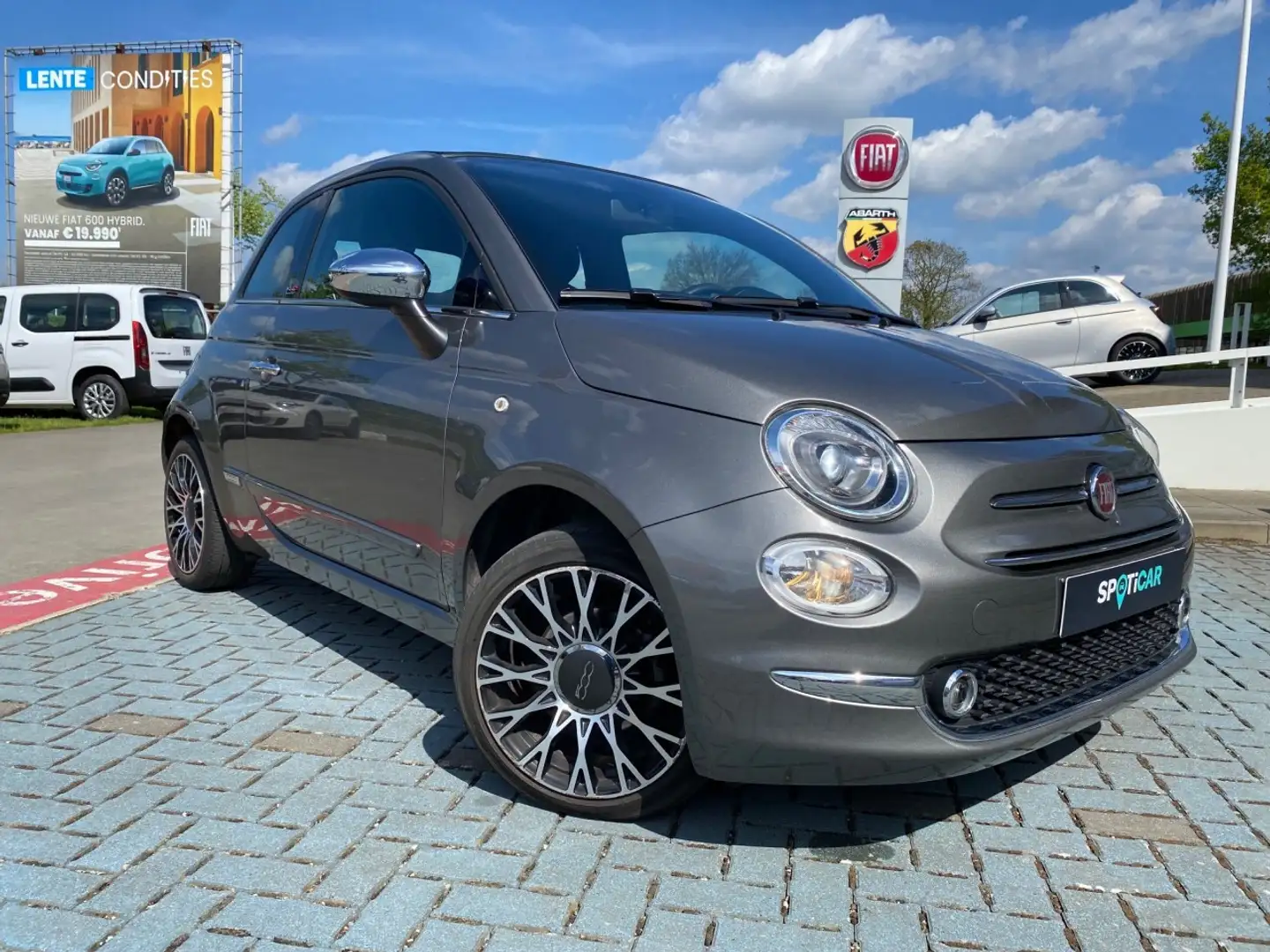 Fiat 500 Cabrio Star Šedá - 2