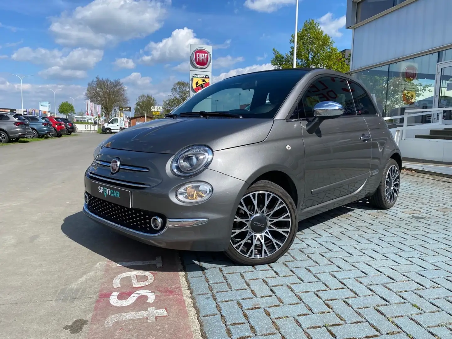 Fiat 500 Cabrio Star Šedá - 1