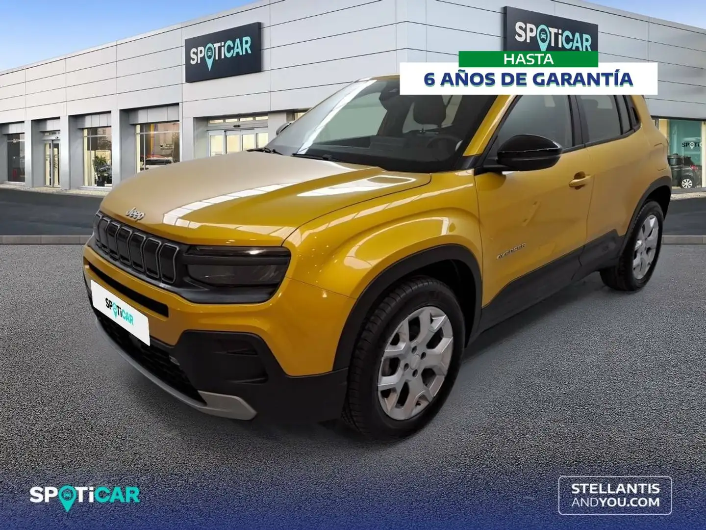Jeep Avenger 1.2 Altitude 100 Jaune - 1