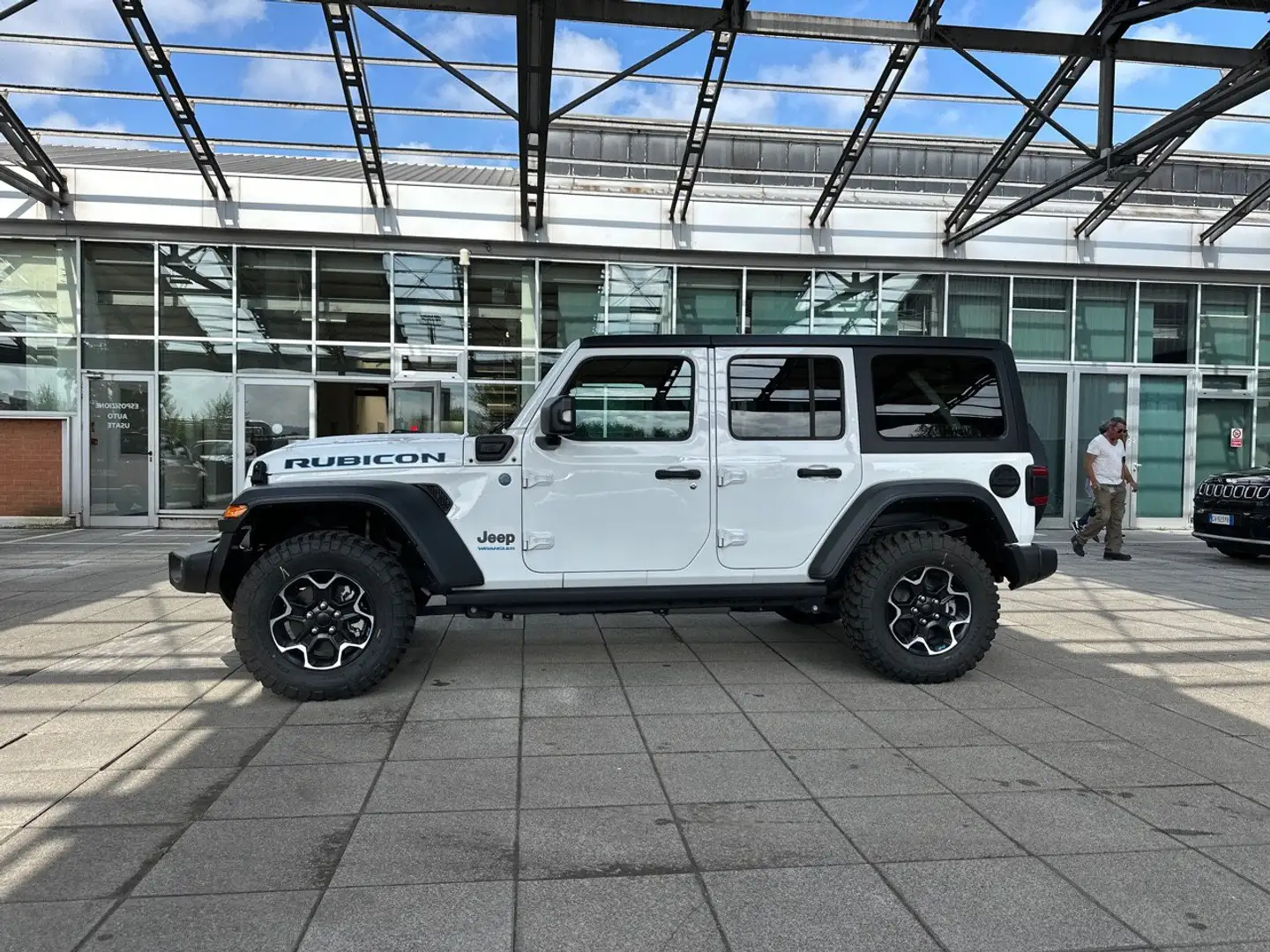 Jeep Wrangler 2.0 PHEV 380CV Unlimit. Rubicon Auto 4WD Bianco - 2