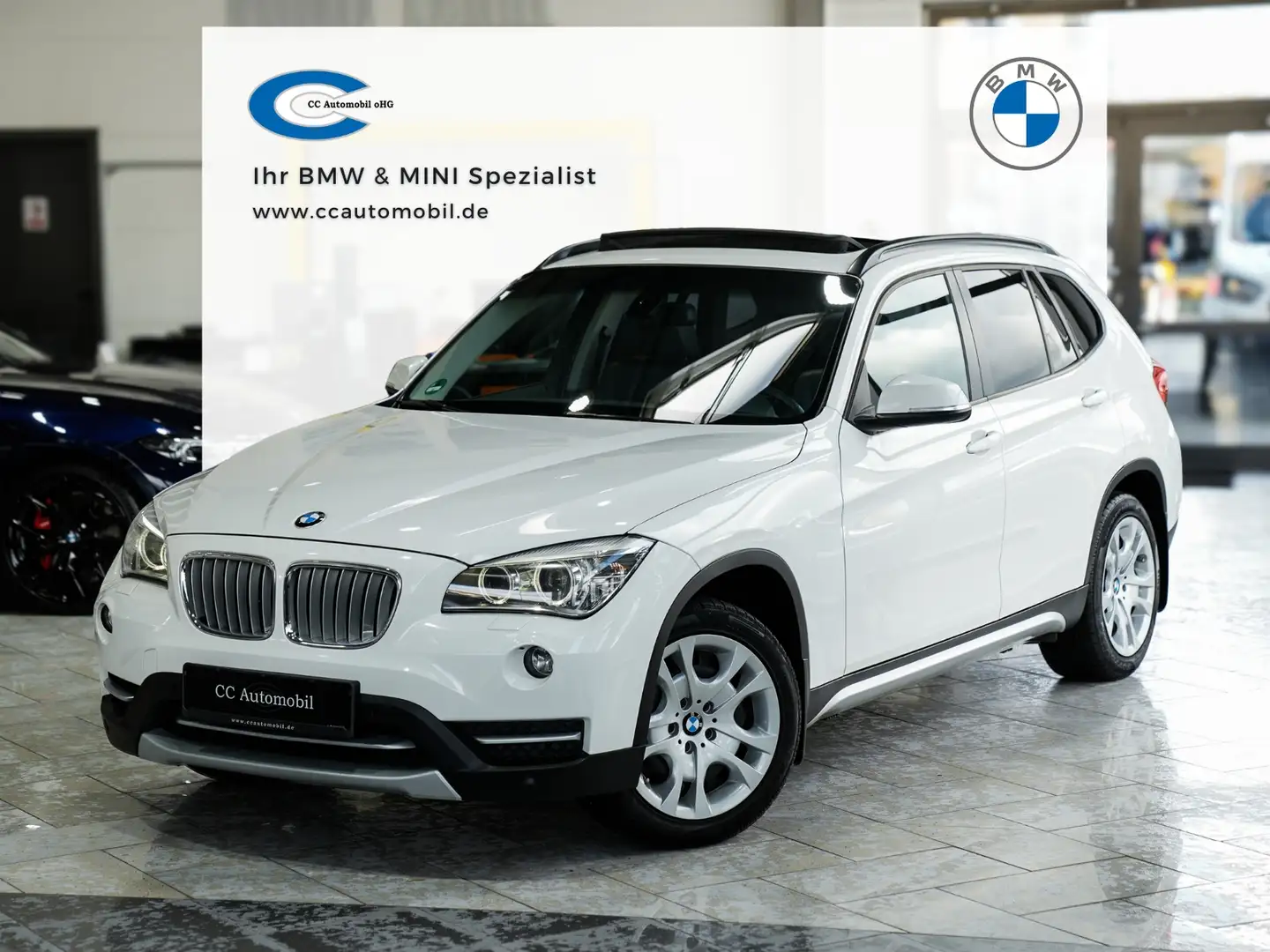 BMW X1 xDrive 20d Luxury Memory Panorama Xenon Weiß - 1