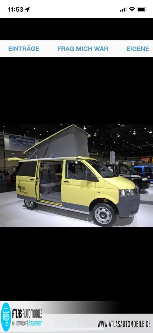 Volkswagen T5 California Beach Aufstelldach 4Motion Cape 2 Sarı - 1