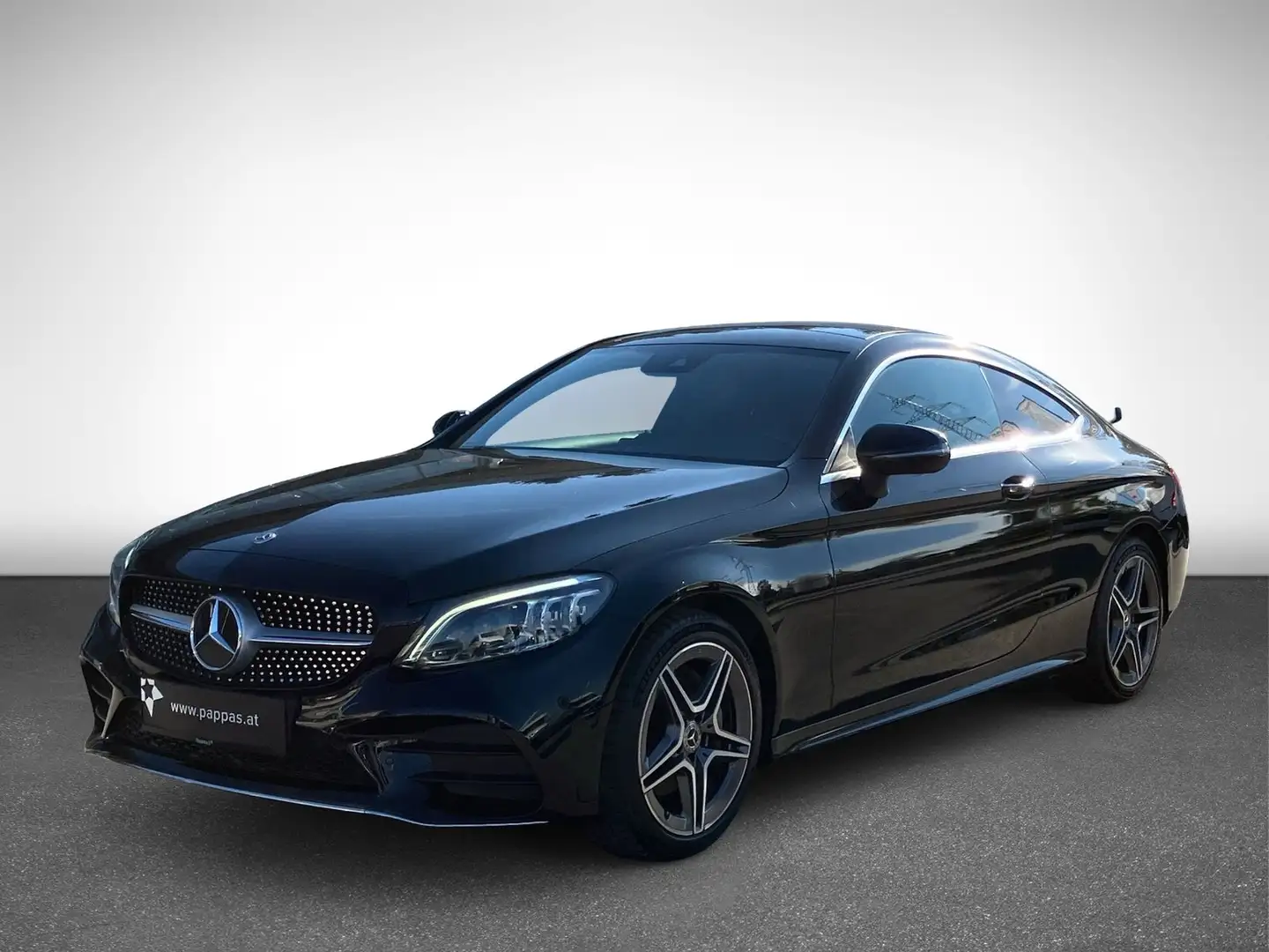 Mercedes-Benz C 220 d Coupé PTS Navi Cam SHZ Schwarz - 2