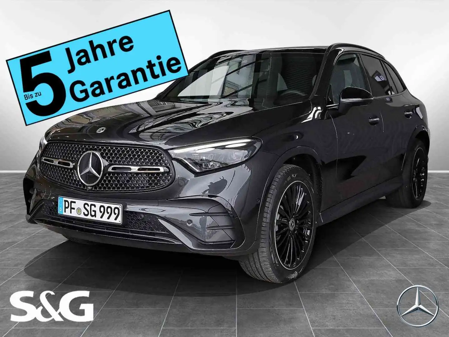 Mercedes-Benz GLC 450 d 4M AMG 360°+DIG-LED+Pano+AHK+Distronic Gris - 1