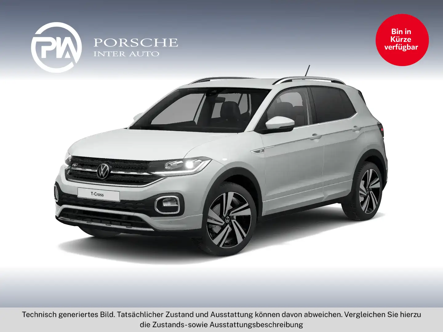 Volkswagen T-Cross Style TSI DSG Weiß - 1