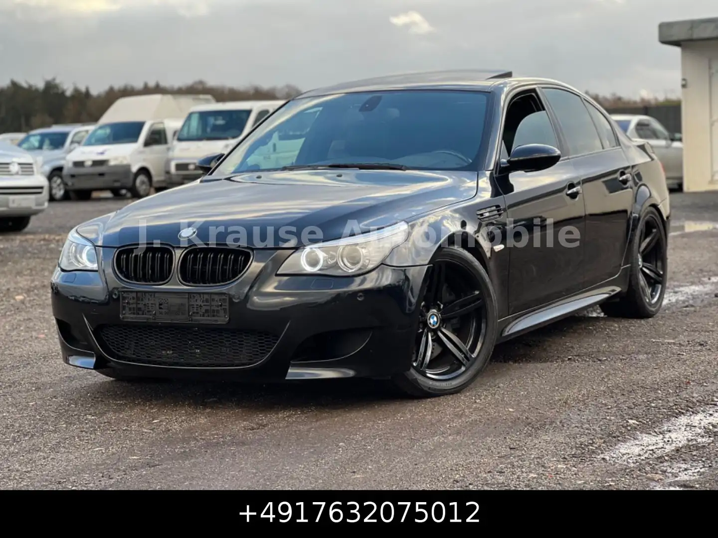 BMW M5 E60 5.0 V10 LCI-Optik Shd HeadUp Scheckheft Nero - 1