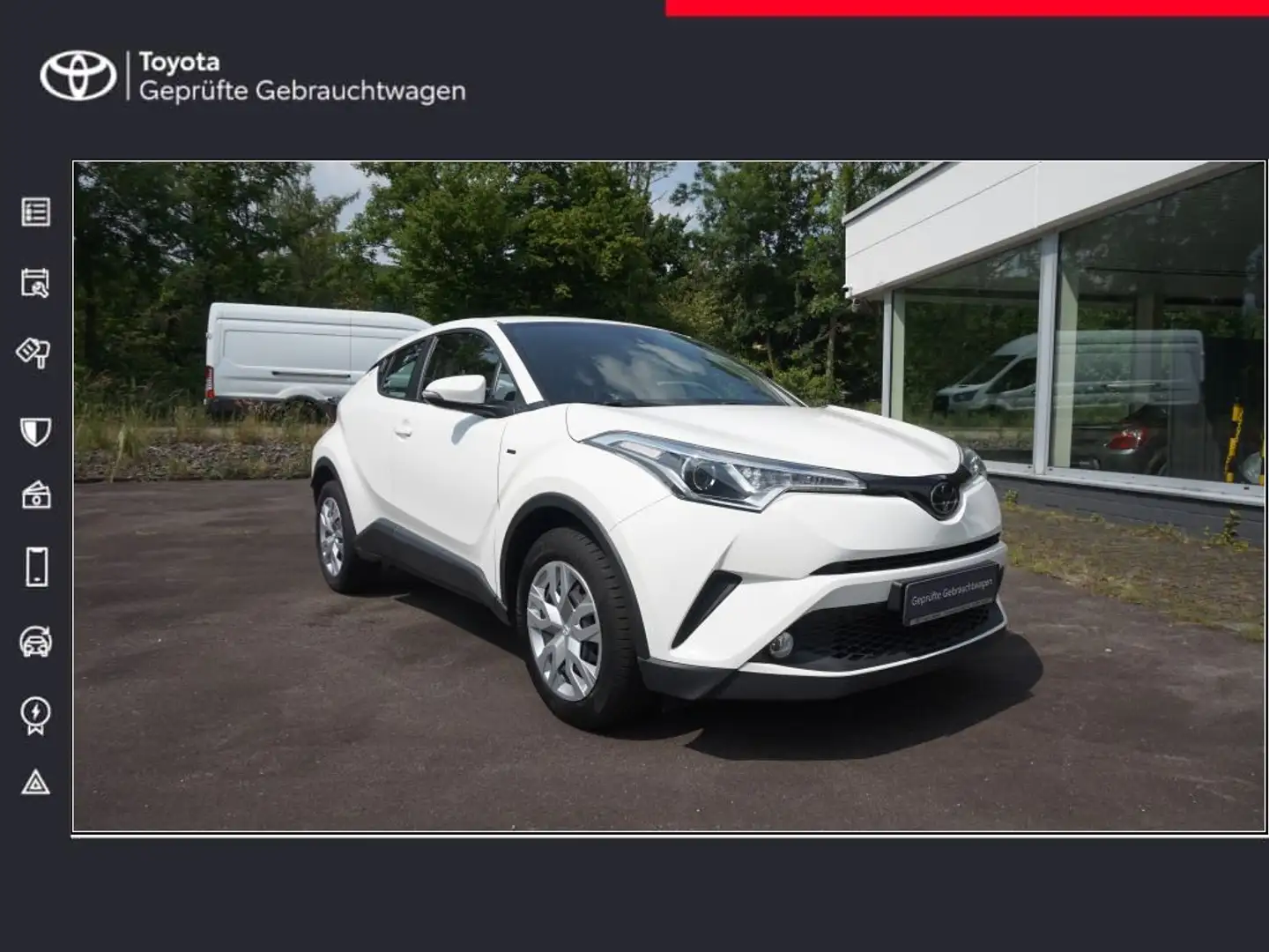 Toyota C-HR 1.2 Turbo White - 1
