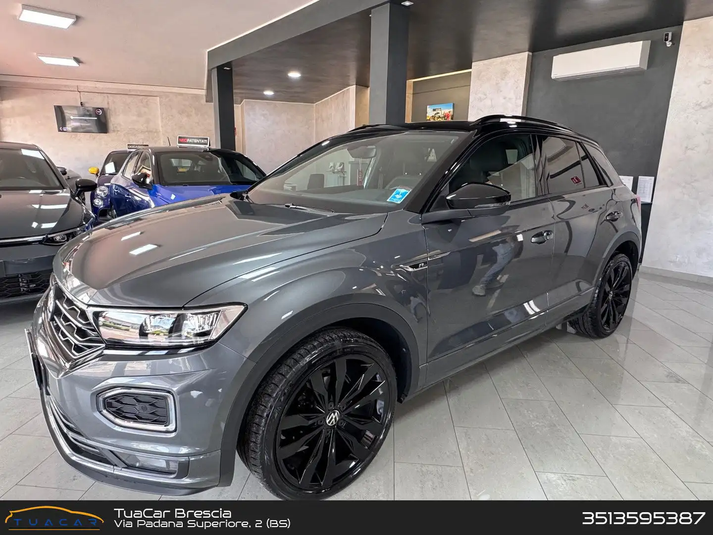 Volkswagen T-Roc Advanced 1.5 TSI Gris - 1