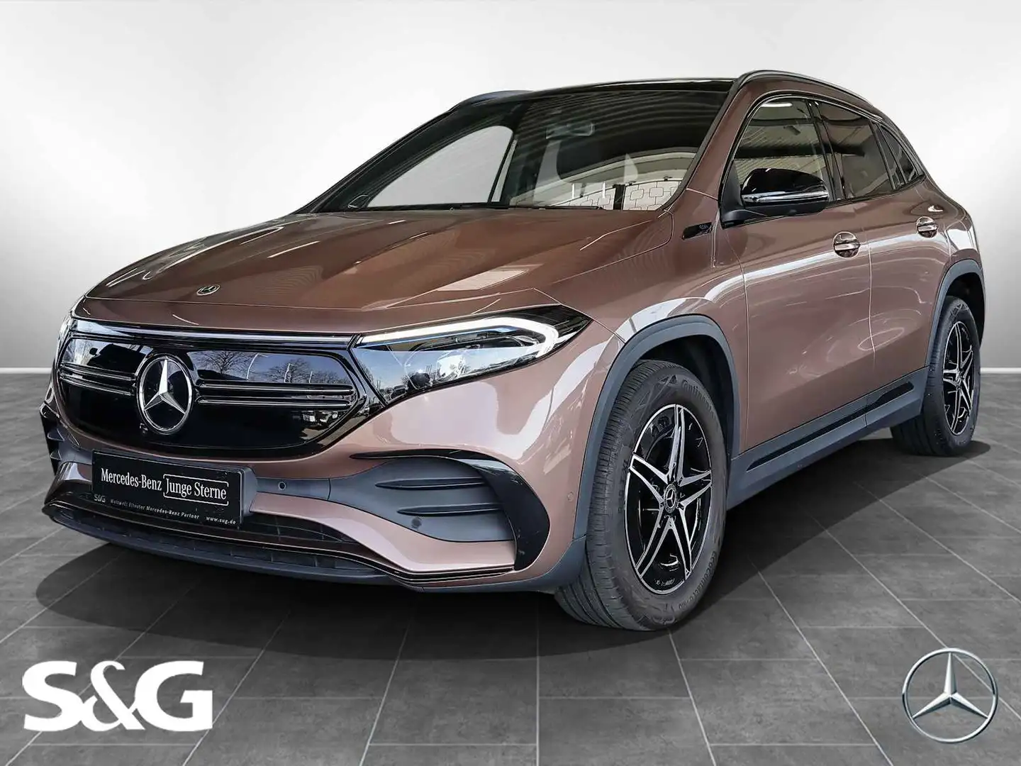Mercedes-Benz EQA 250 AMG AHK+PANORAMA+BURMESTER+360°+KEYLESS Bronze - 1