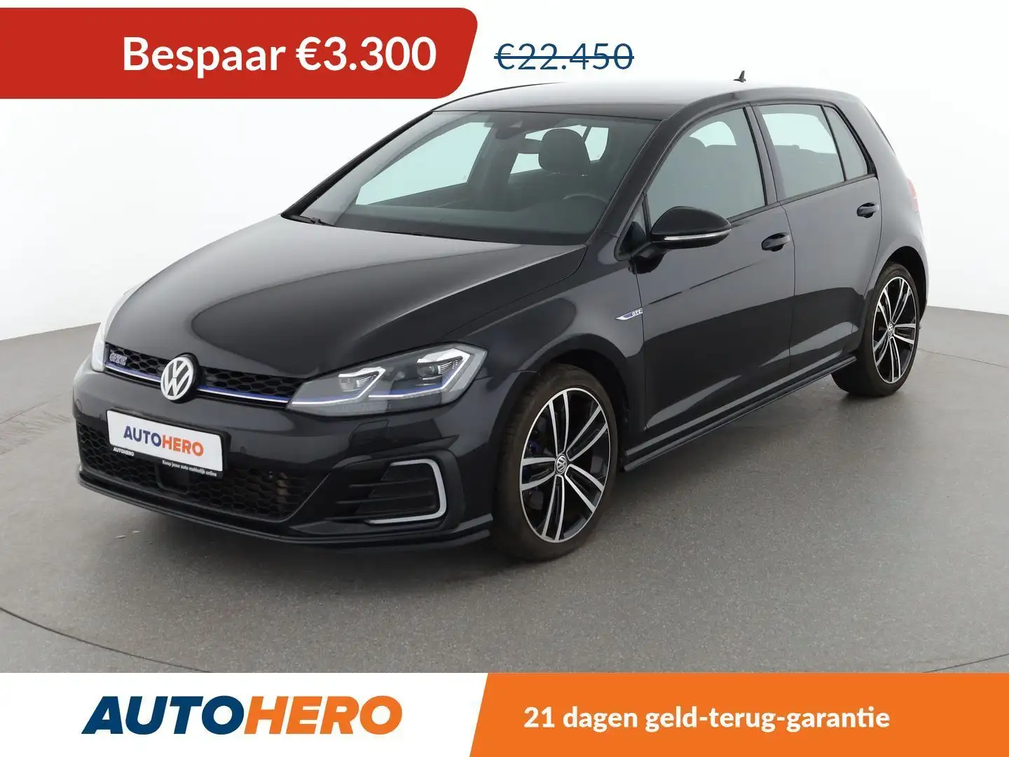Volkswagen Golf GTE 1.4 GTE BlueMotion Zwart - 1