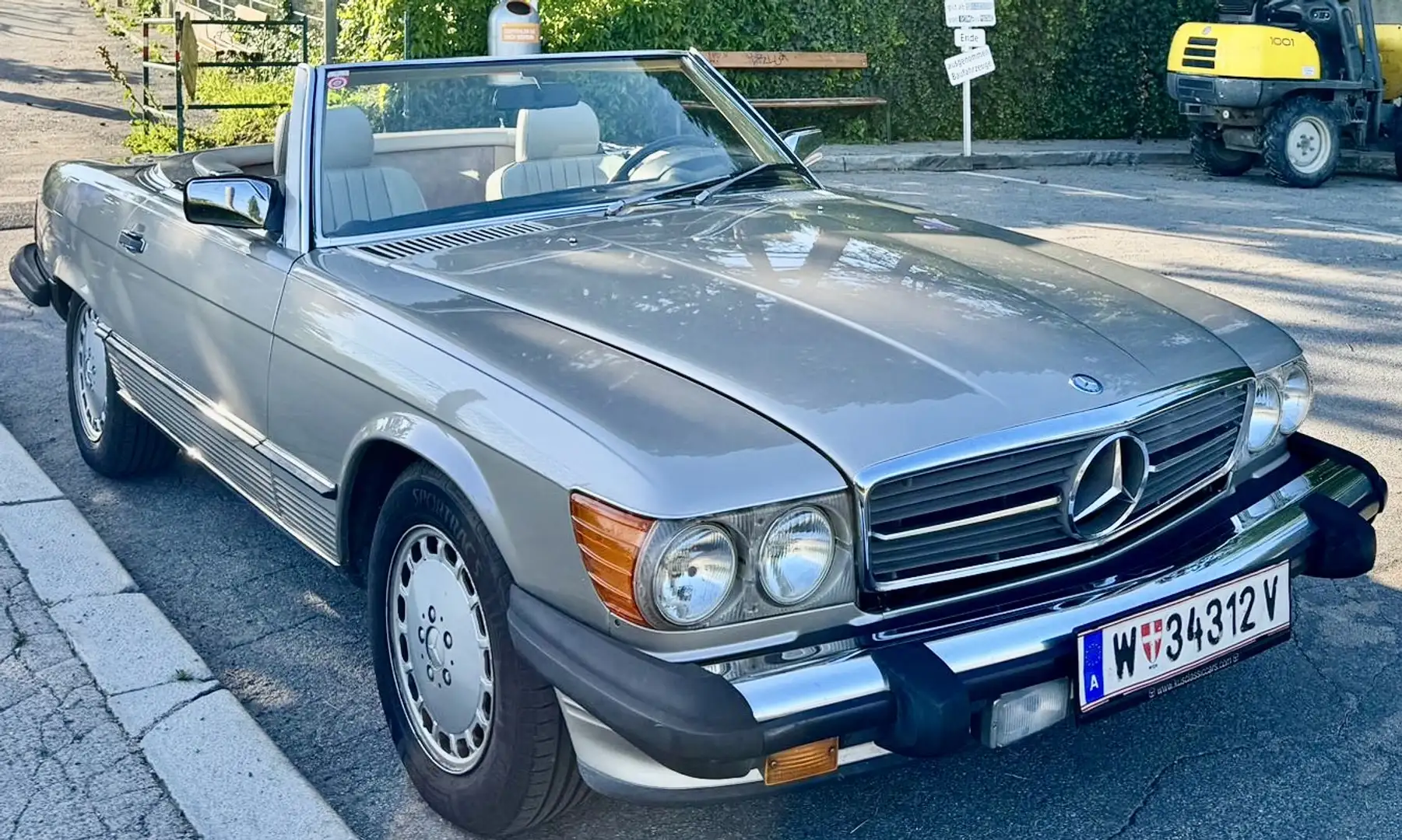 Mercedes-Benz SL 560 Bobby Ewing Argintiu - 2