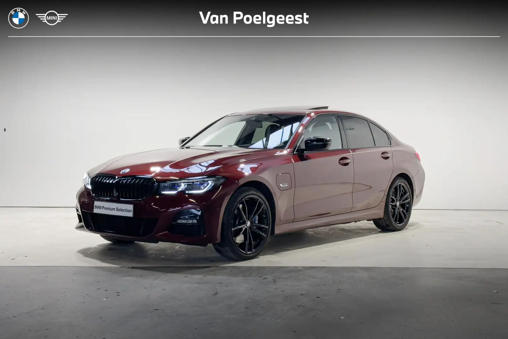 BMW 330 3 Serie Sedan 330e xDrive High Executive Model M S Rouge - 1