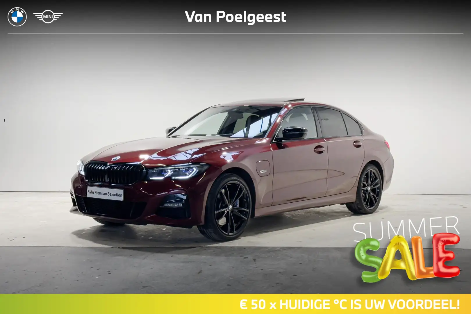 BMW 330 3 Serie Sedan 330e xDrive High Executive Model M S Rood - 1