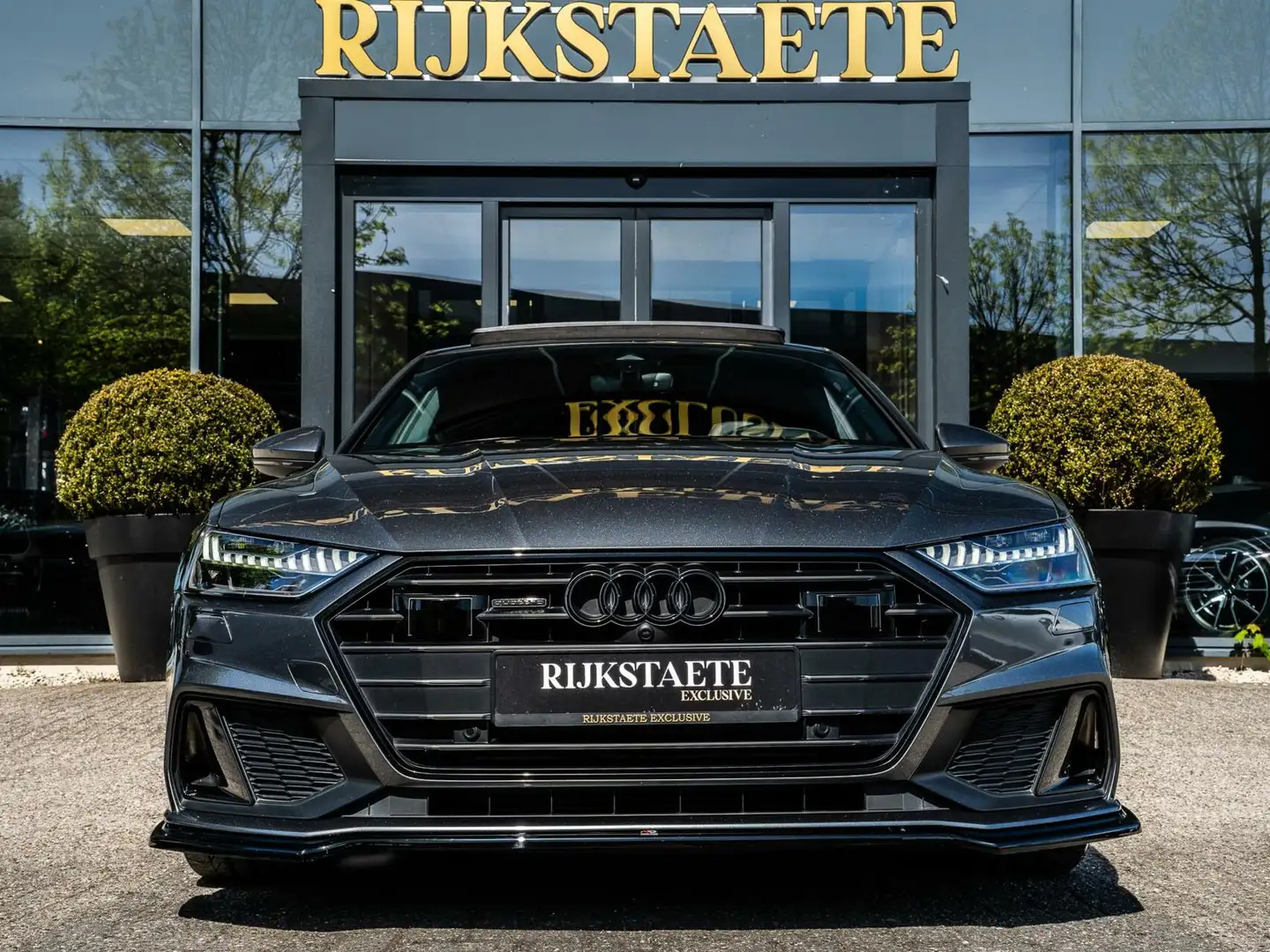 Audi A7 Sportback 50 TFSIe Quattro|PANO|MATRIX|HEAD-UP|20' Grijs - 2