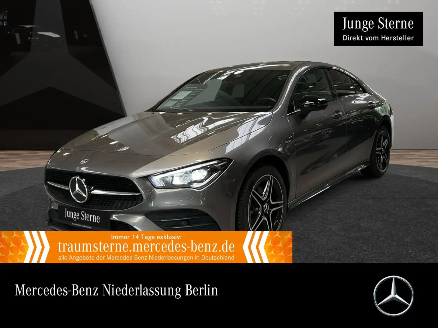 Mercedes-Benz CLA 250 e EDITION 2020+AMG+NIGHT+LED+KAMERA+8G Gris - 1
