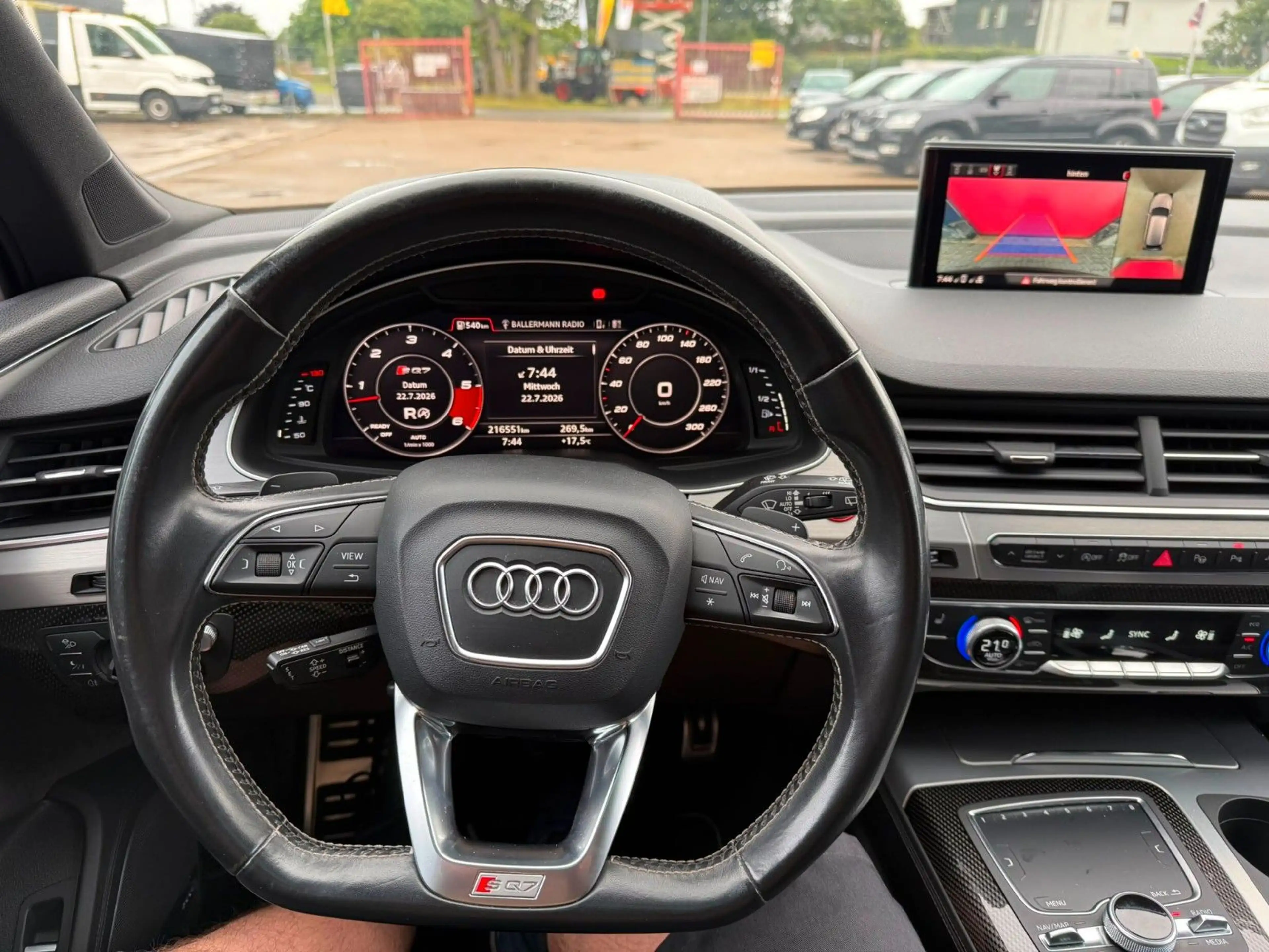 Audi SQ7 4.0 TDI quattro HUD PANO 22" LUFT AHK — photo 14