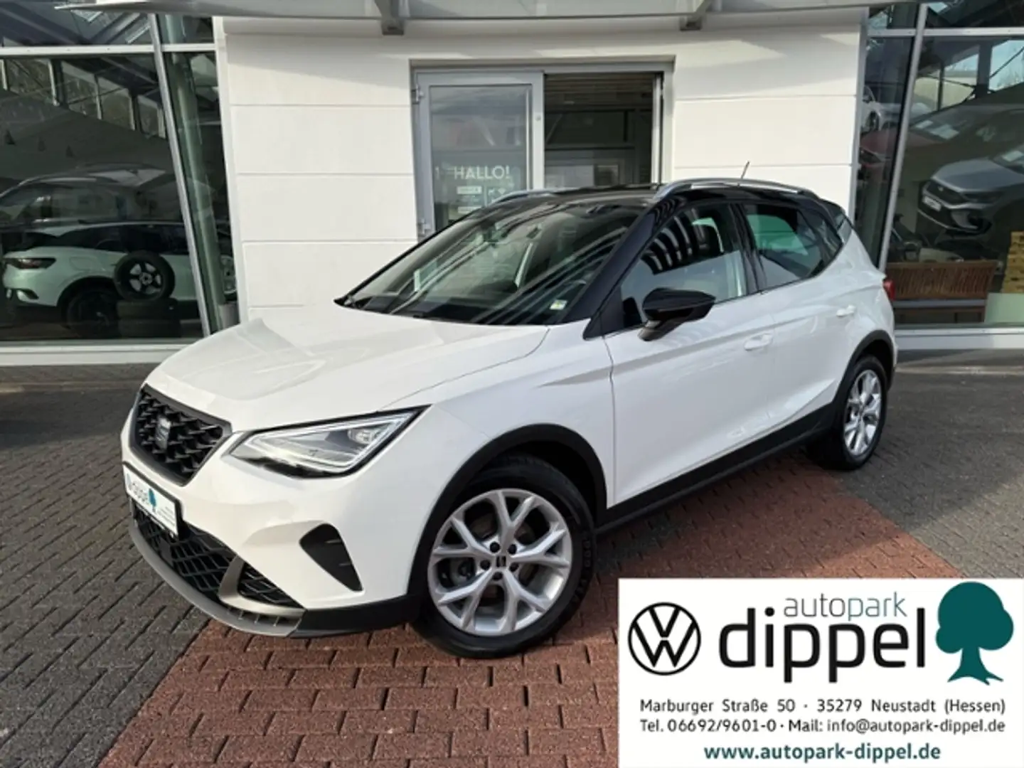 SEAT Arona 1.0 TSI FR DSG Navi,FullLink,SHZ Blanc - 1