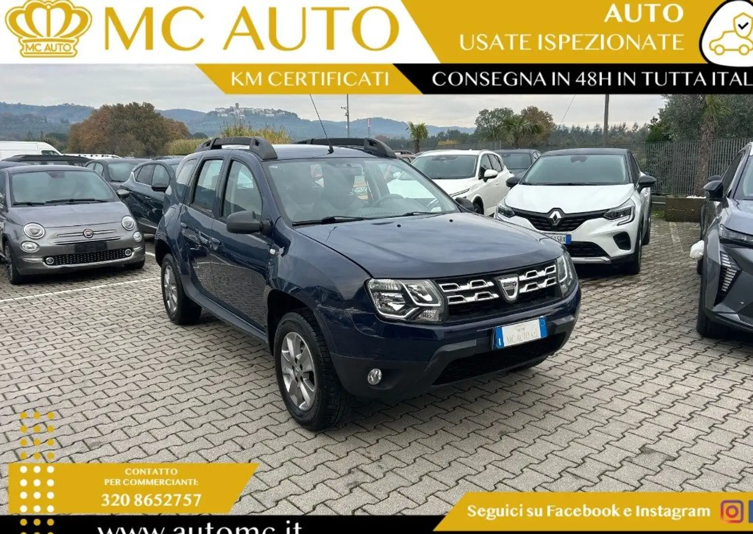 Dacia Duster 1.5 dCi 90CV Start&Stop 4x2 Prestige Blu/Azzurro - 1