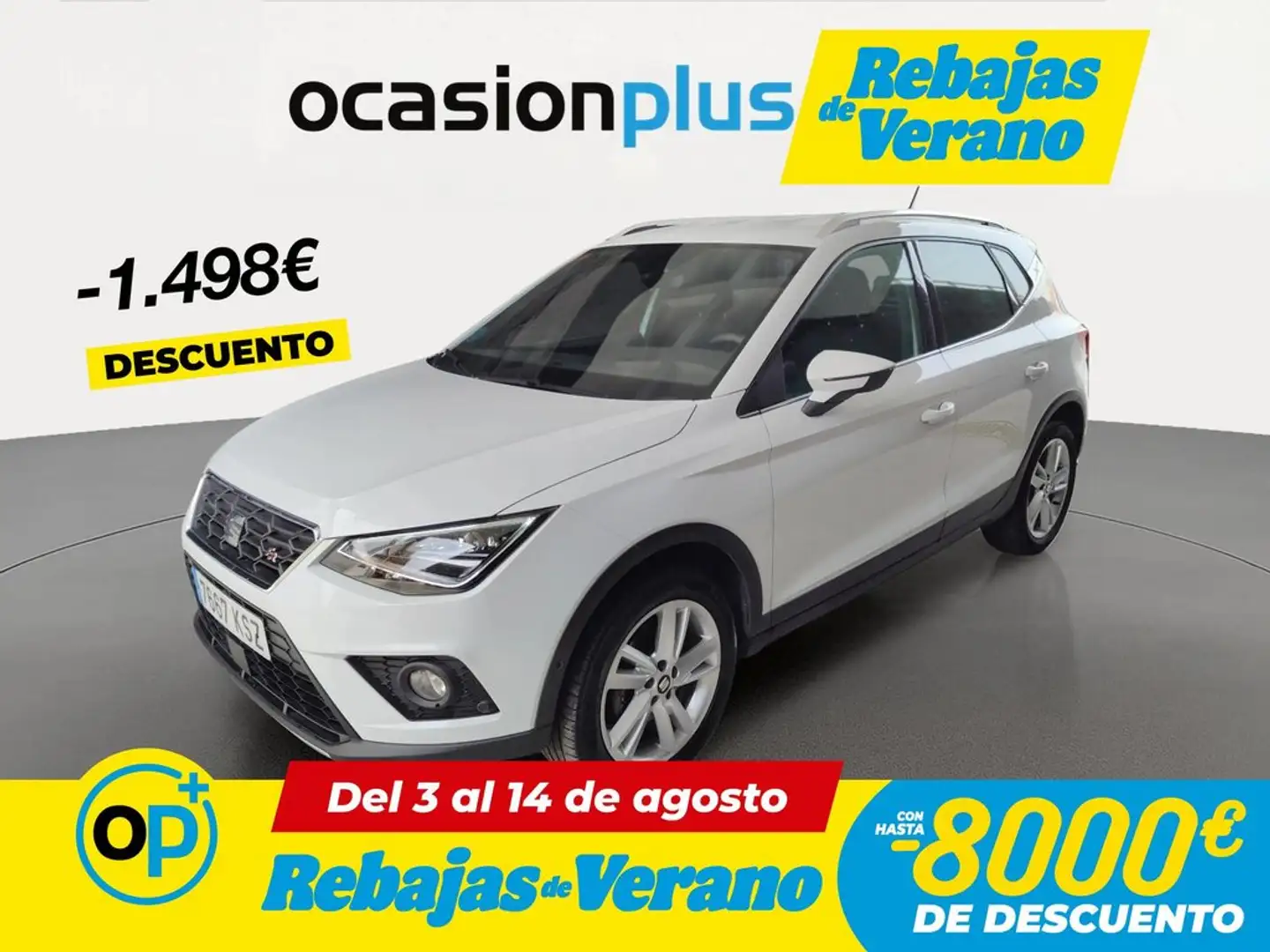 SEAT Arona 1.6TDI CR S&S FR 115 Blanco - 1