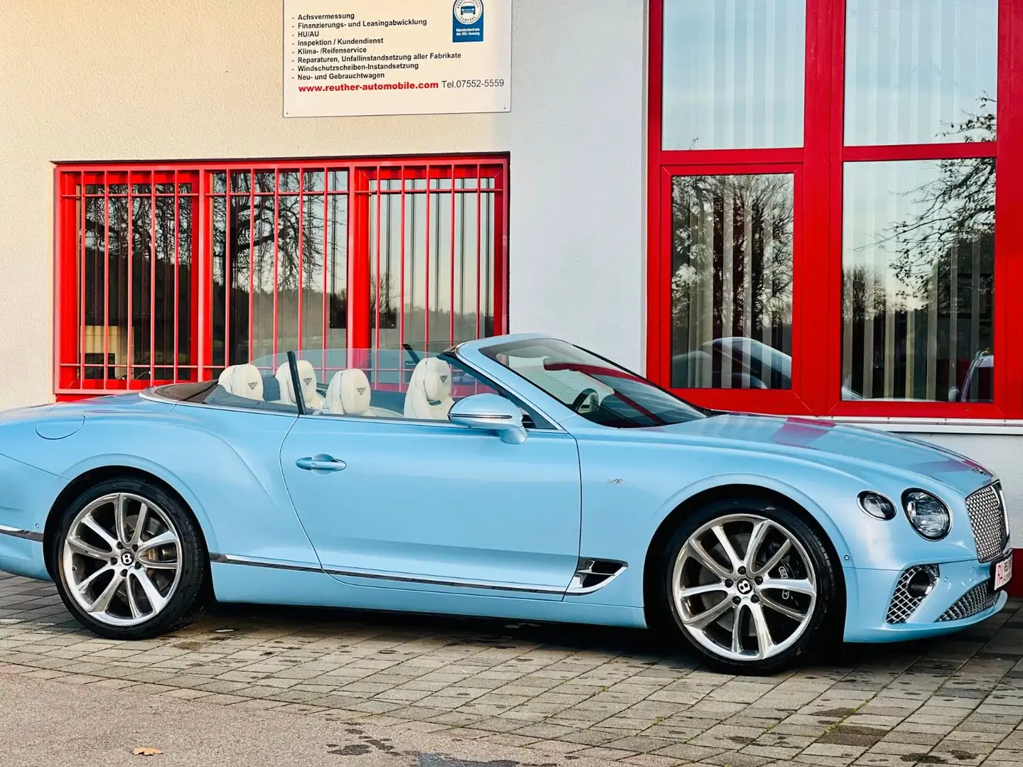 Bentley Continental GT V8 Convert* NEUWERTIG* Blau - 1