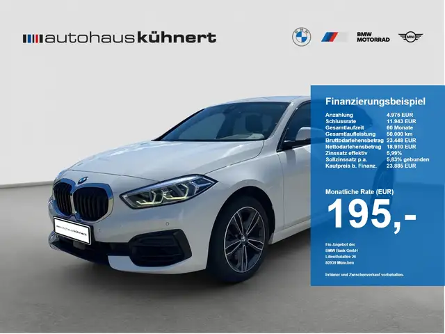 BMW 120 i Aut. Sport Line LED/SpurAss/HiFi/Tempomat