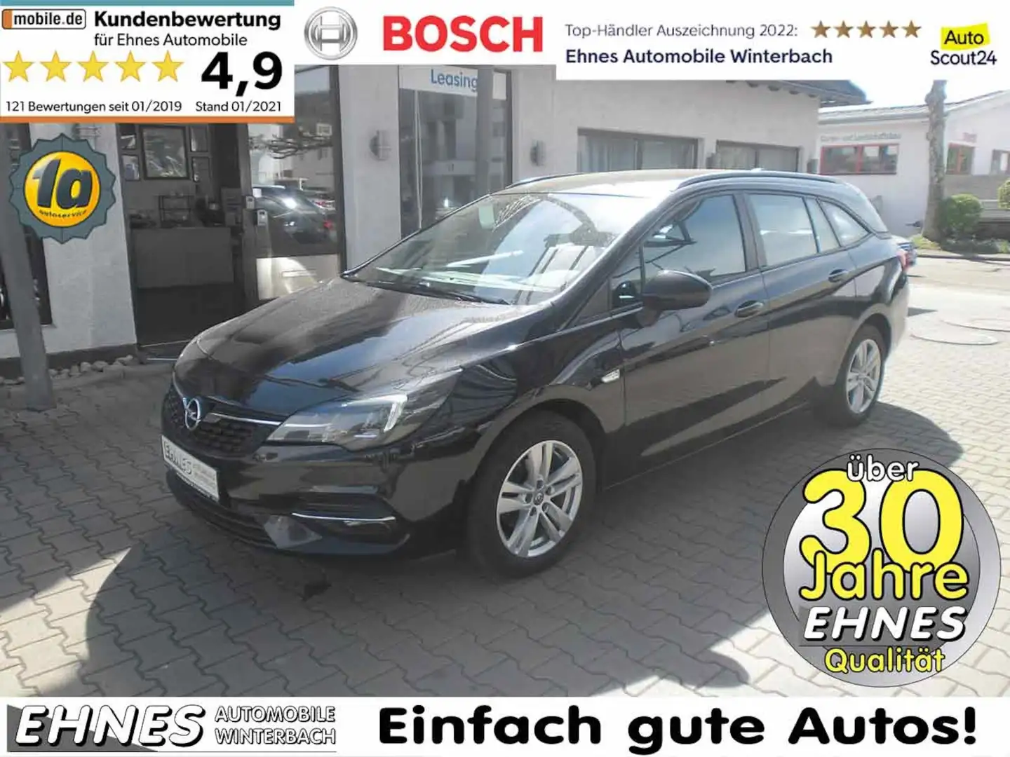 Opel Astra Business StartStop Schwarz - 1
