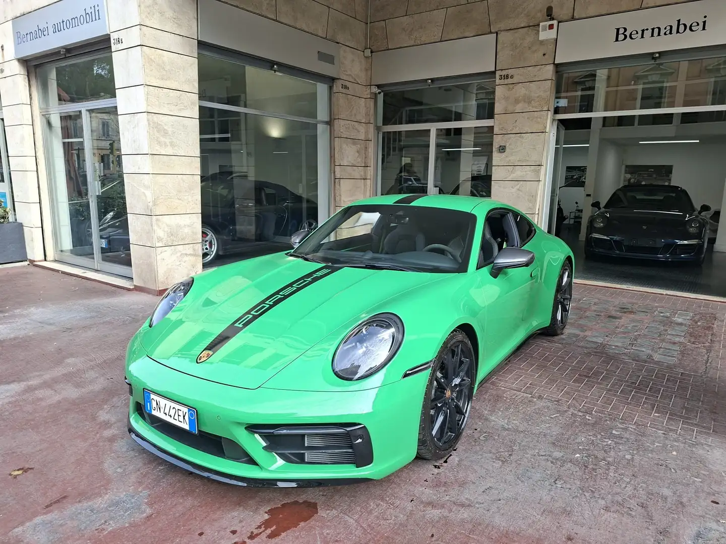 Porsche 911 992 CARRERA T UFFICIALE ITALIANA 2.000 km! Verde - 1