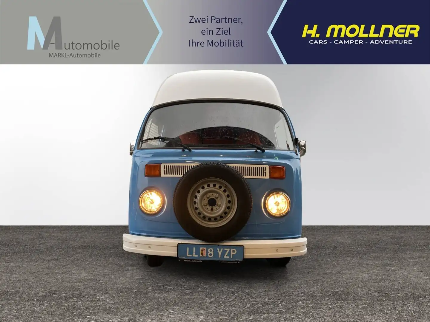 Volkswagen T2 Bulli Camper Blau - 2