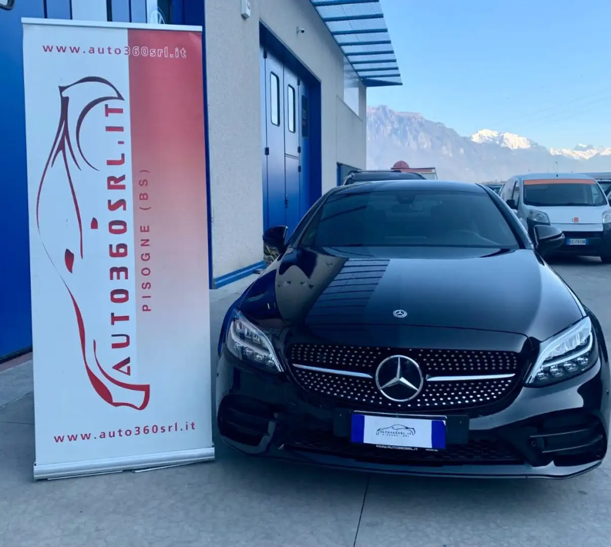 Mercedes-Benz C 200 Auto Coupé Premium Plus AMG LINE STRA FULL OPTIO Nero - 1
