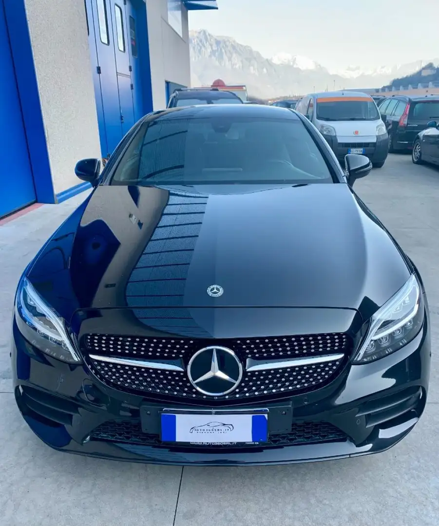 Mercedes-Benz C 200 Auto Coupé Premium Plus AMG LINE STRA FULL OPTIO Nero - 2