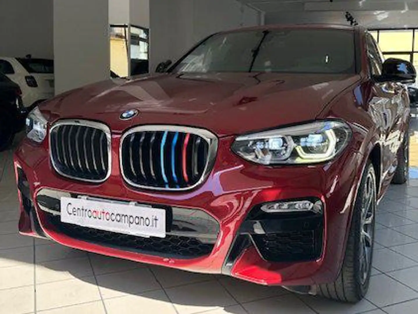 BMW X4 xdrive20d Msport X auto Rouge - 2