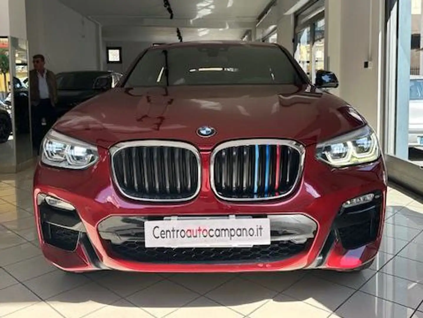 BMW X4 xdrive20d Msport X auto Rouge - 1