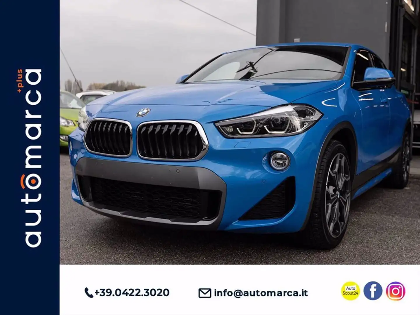 BMW X2 sDrive18i Msport Blu/Azzurro - 1