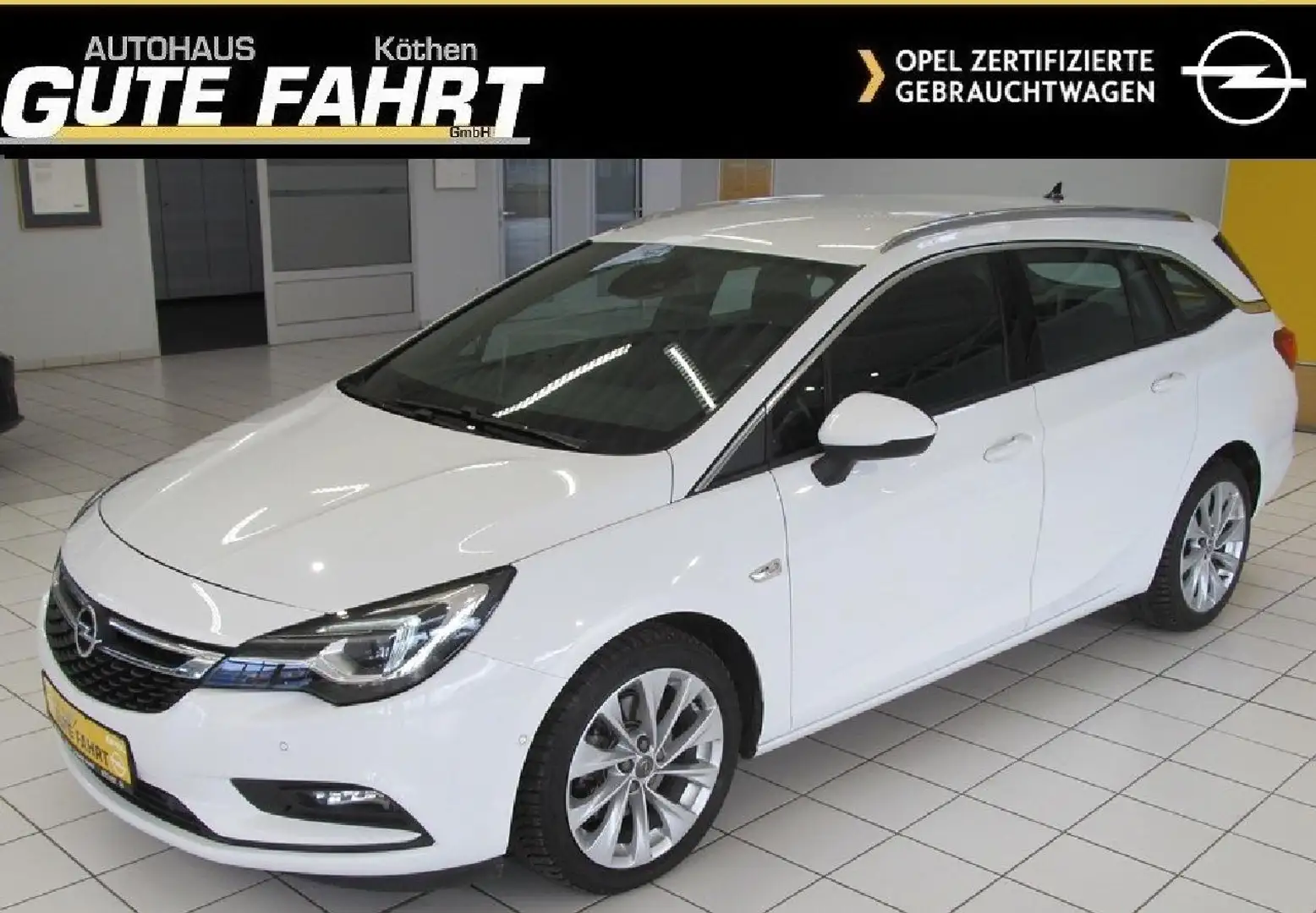 Opel Astra Dynamic Start/Stop Weiß - 1