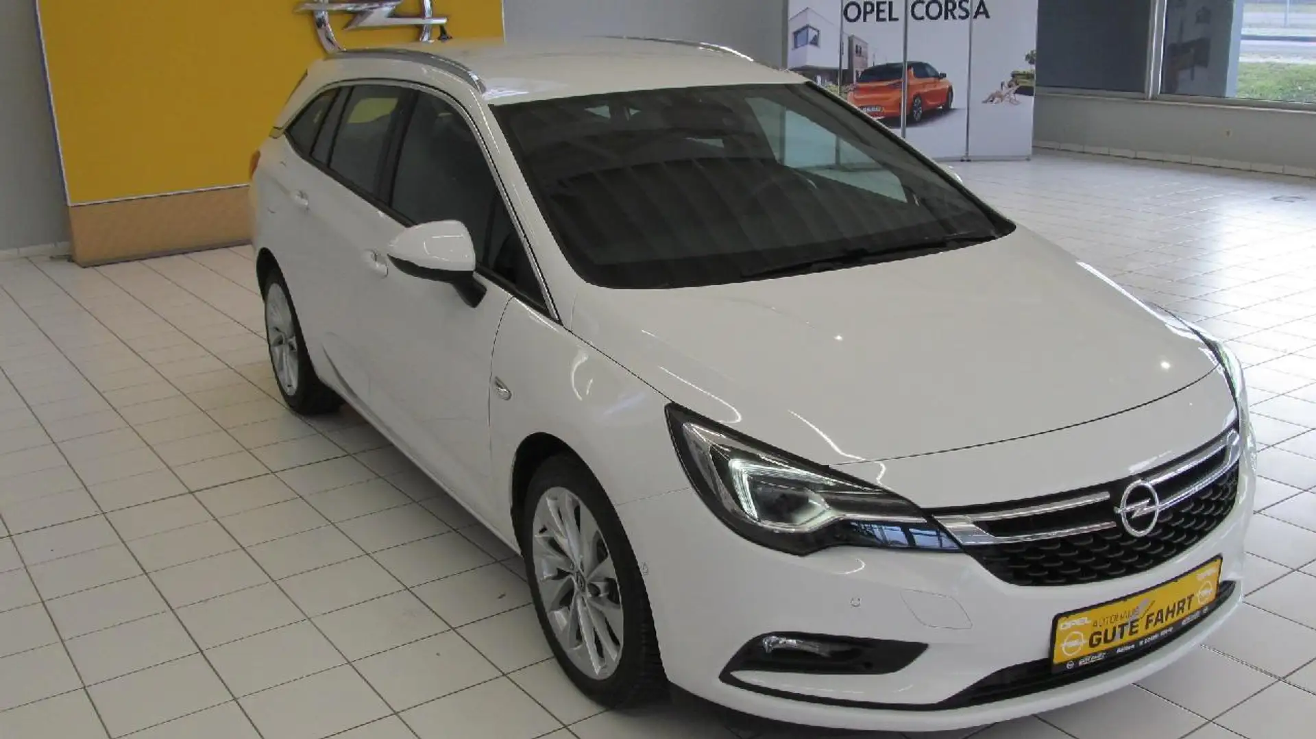 Opel Astra Dynamic Start/Stop Weiß - 2