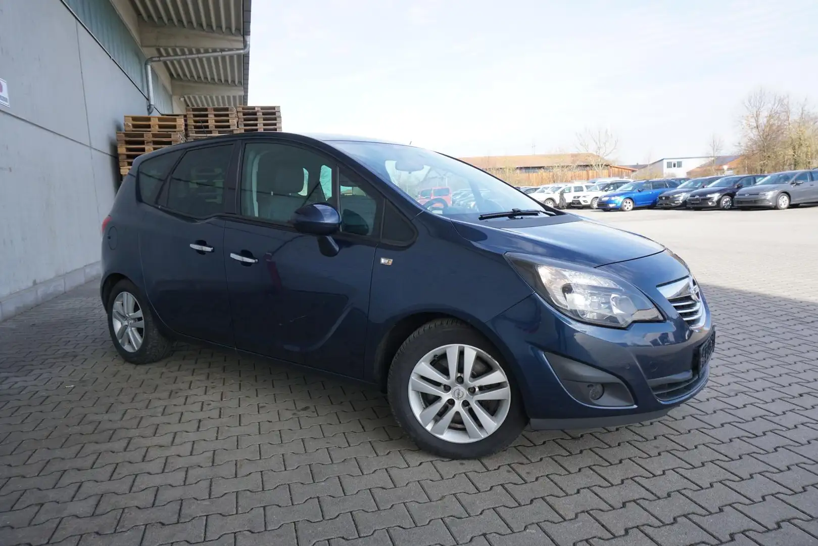 Opel Meriva 1.7CDTI PDC SHZ Tempomat 2.Hand Синій - 1