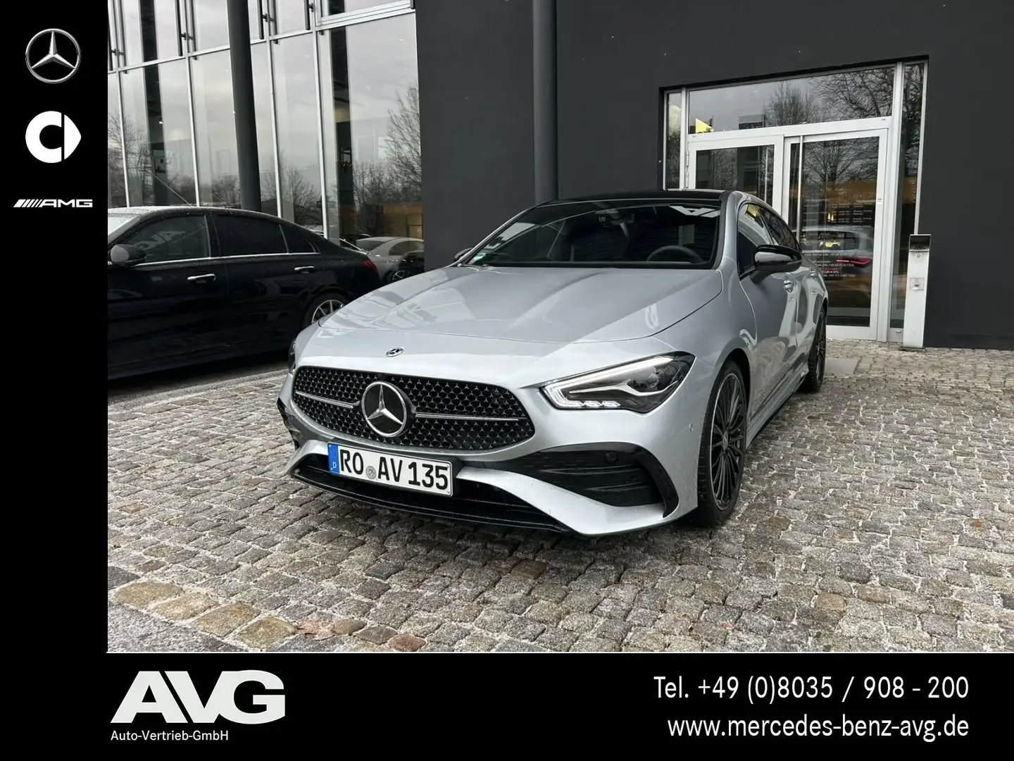 Mercedes-Benz CLA 200 CLA 200 Shooting Brake AMG Line/Special Edition Silber - 1
