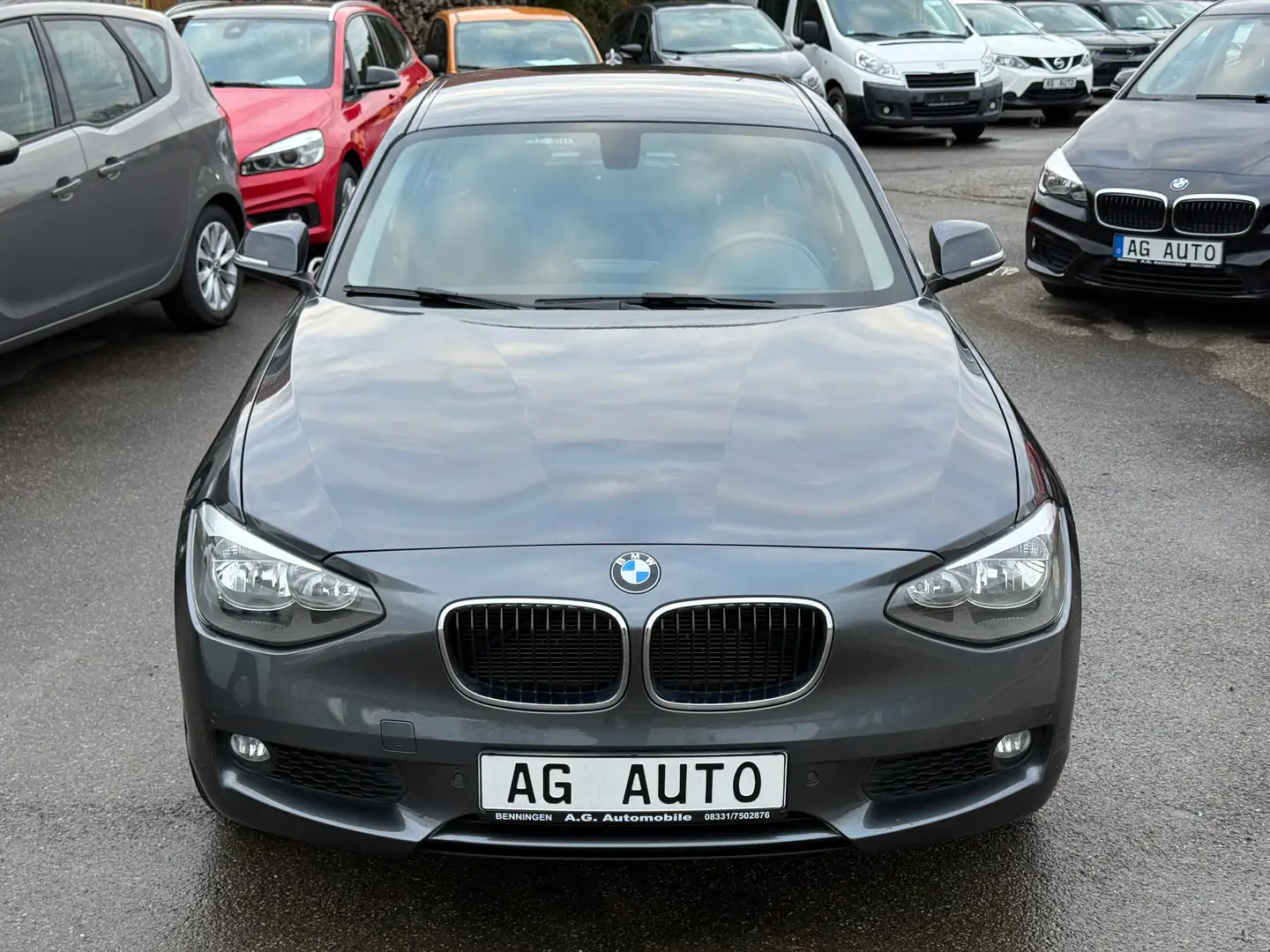 BMW 118 DIESEL +Garantie Navi Einparkhilfe Service NEU Grau - 2