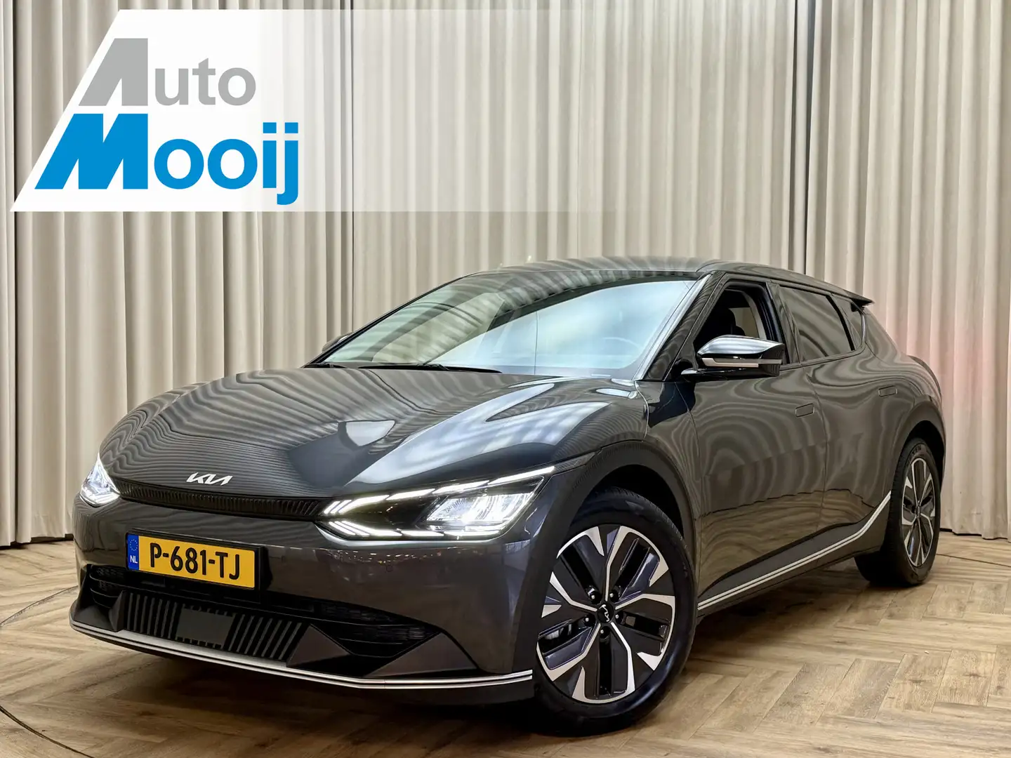 Kia EV6 Air 58 kWh *Org.NL!* Eerste Eigenaar / Adapt. Crui Gris - 1