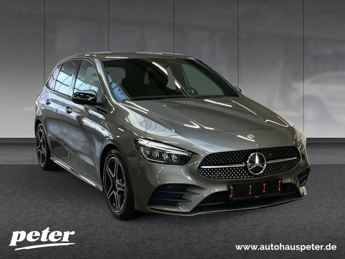 Mercedes-Benz B 220 d AMG+18"+NIGHT+LED+KEYLESS-GO+360°-KAMERA Grau - 2