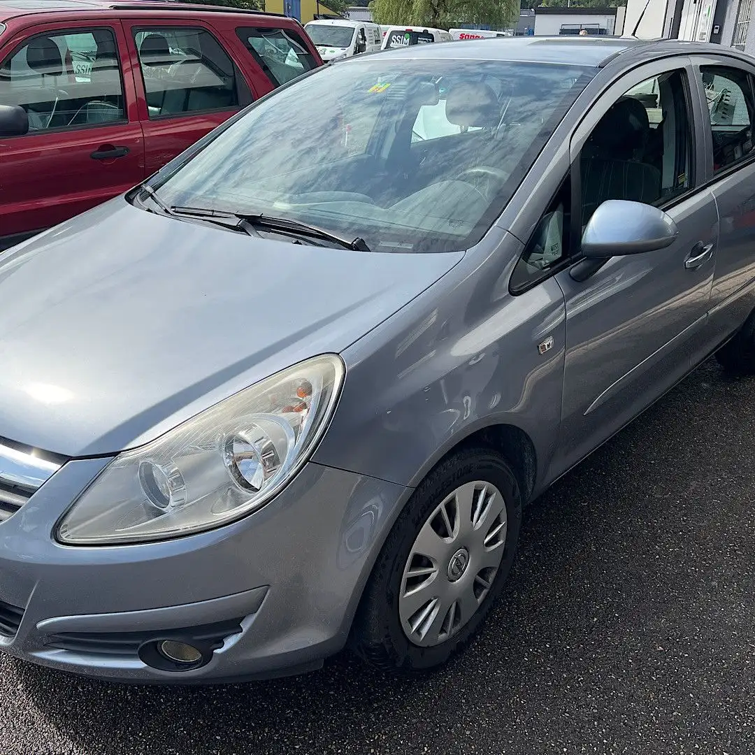 Opel Corsa 1.4 - schweizer Fahrzeug-Klima-Scheckheft Grau - 1