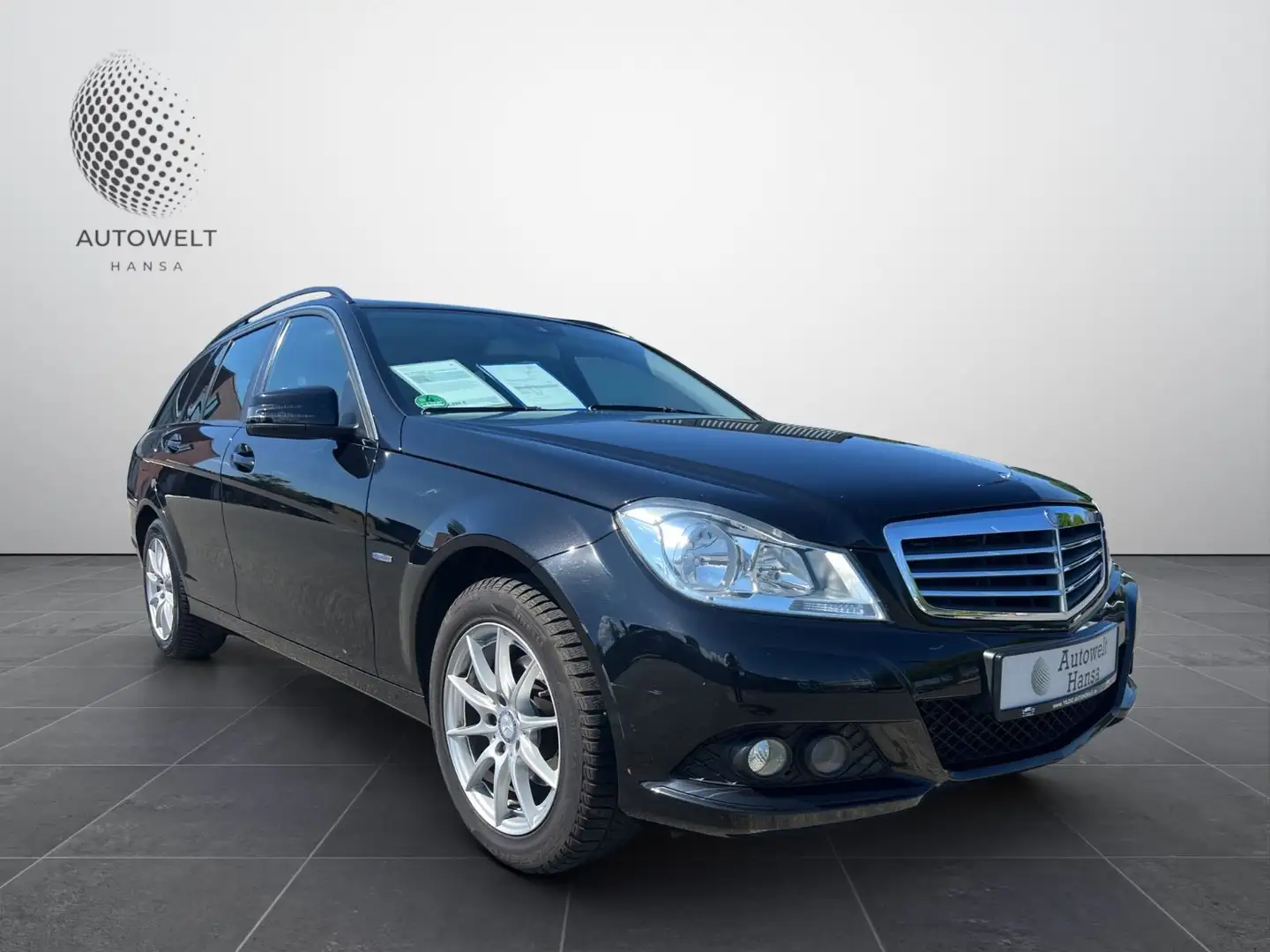 Mercedes-Benz C 180 T CGI BlueFF/LEDER/NAVI/2.HD/FACELIFT/ Negro - 2