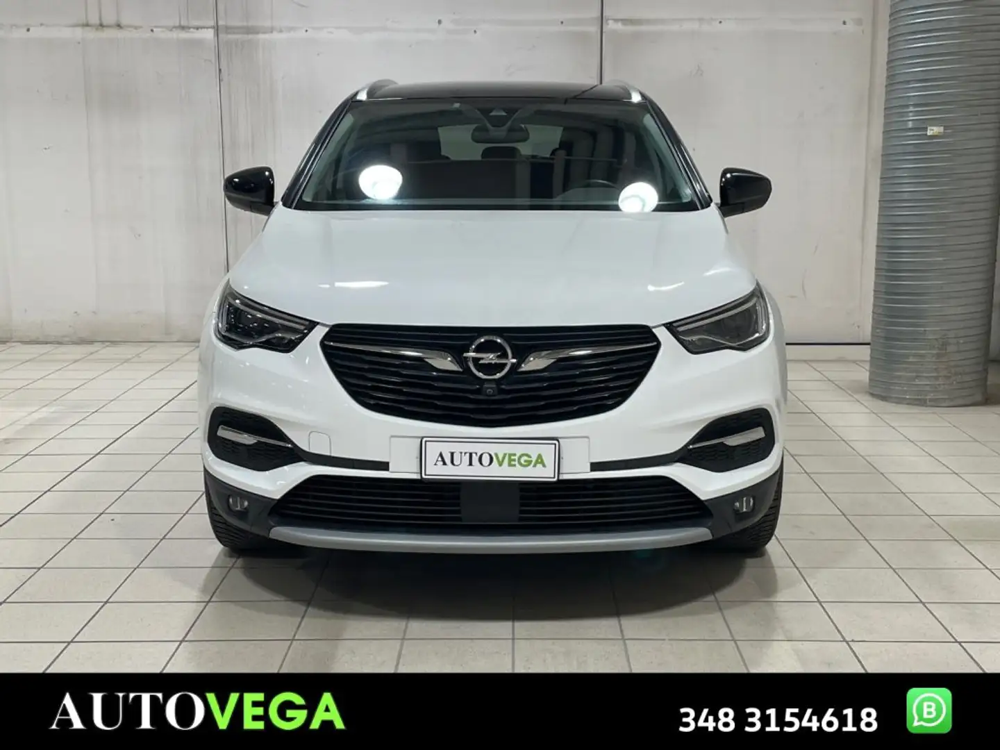 Opel Grandland X x 1.2 b-color s&s 130cv auto Bianco - 2