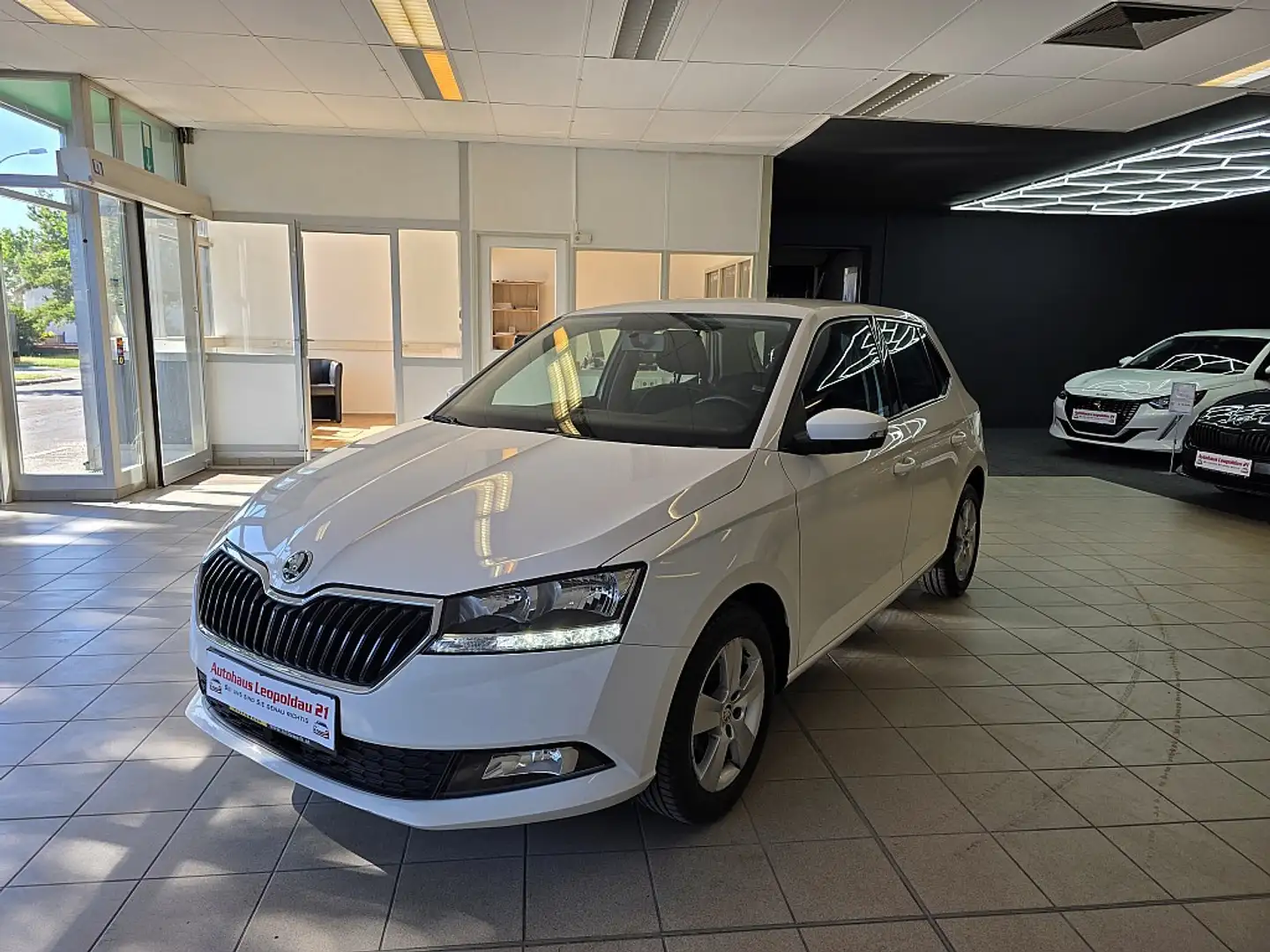 Skoda Fabia Ambition 1,0 Weiß - 1